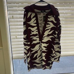 Hanifa Plum Long Sleeve